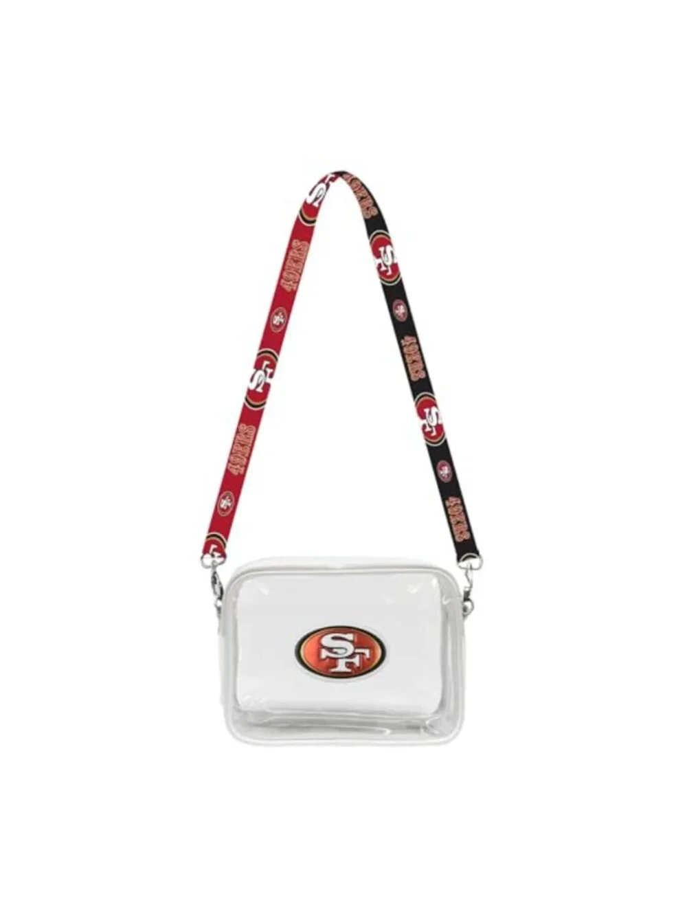 Clear PVC NFL Fanny Pack Stadium Approved Crossbody Bag